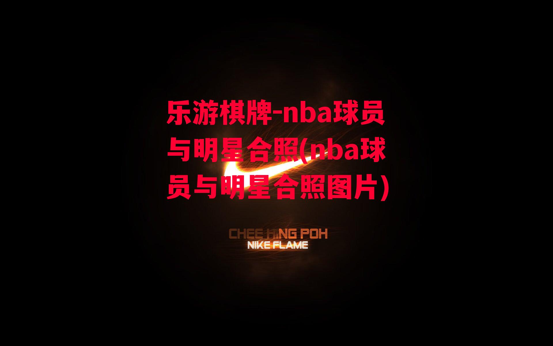 nba球员与明星合照(nba球员与明星合照图片)